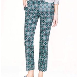 J. Crew cotton cropped trousers. Great condition!